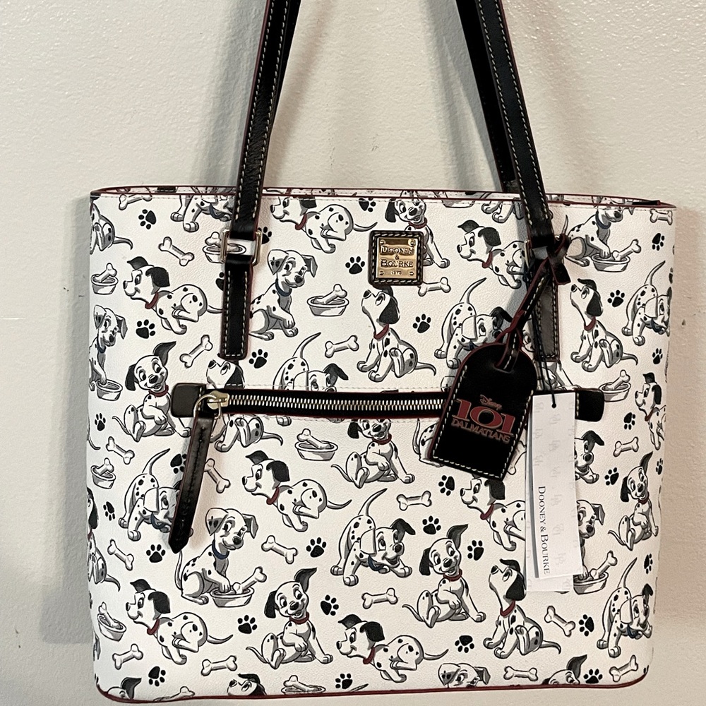 Disney Dooney & Bourke 101 Dalmatians Tote Purse